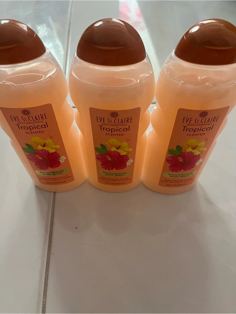 Tropical Scented Moisturizing Body Wash - Peach